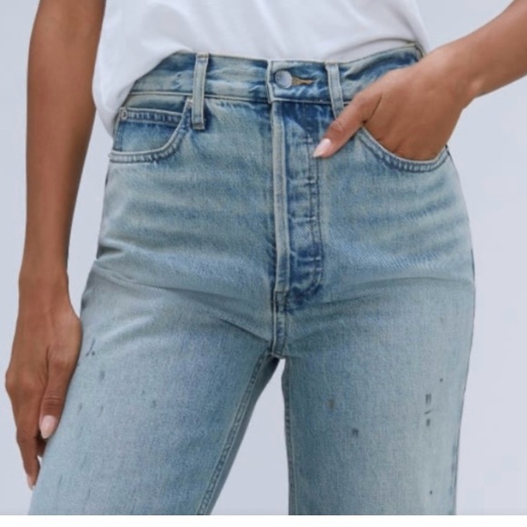Everlane 90s Way-High Jean Organic Cotton Size 24 - Picture 5 of 6